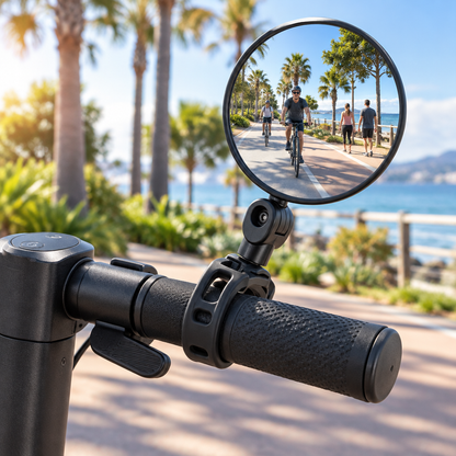Wide-Angle Bike Rearview Mirror