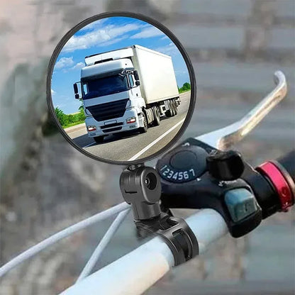 Wide-Angle Bike Rearview Mirror
