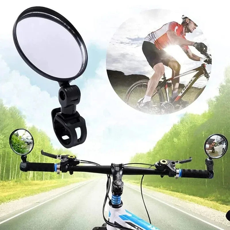 Wide-Angle Bike Rearview Mirror